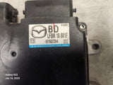 10 MAZDA 3 2.0L AUTOMATIC ENGINE ECM COMPUTER LF8M18881F