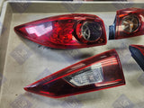 2014-2018 Mazda 3 Mazda3 SEDAN Full Tail Light Set Driver Passenger Inner & Outer OEM