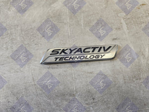 2014-2018 Mazda 3 Mazda3 Skyactive Trunk Badge Emblem