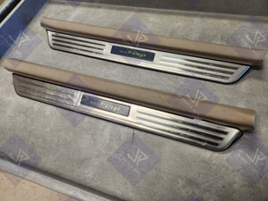 1999-2003 Mazda Protege Familia Front Door Sills SET Illuminating