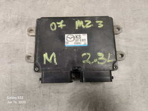 07 MAZDA 3 2.3 ECM ECU COMPUTER CONTROL MODULE PCM L34T18881D