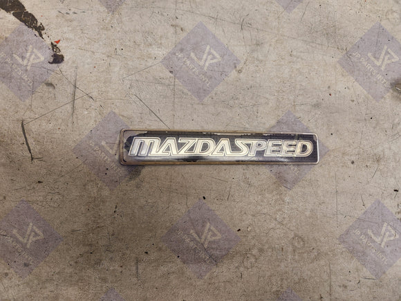 Mazdaspeed Trunk Badge