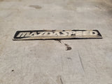 Mazdaspeed Trunk Badge