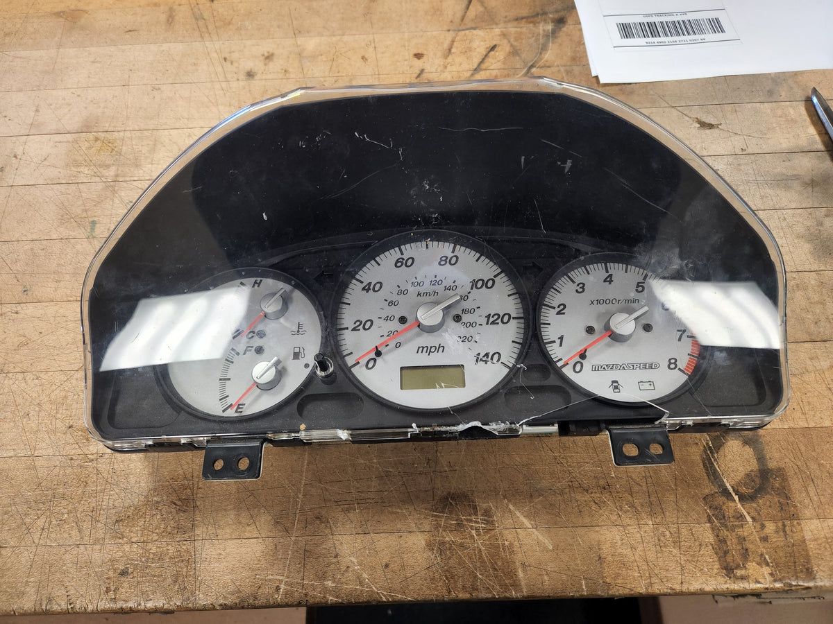 2003 Mazdaspeed Protege Manual Instrument Cluster – JP Parts ...