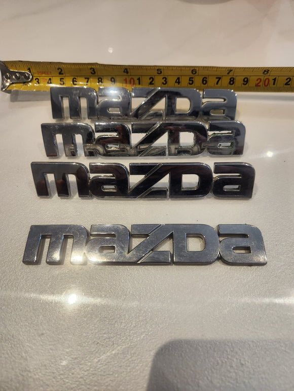 2001 - 2003 Mazda  Badge