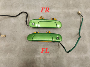 1999-2003 Mazda Protege Exterior Door Handles - GREEN