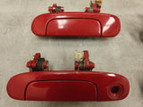 1999-2003 Mazda Protege Exterior Door Handles - P5 Red