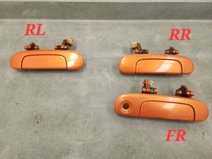 2003.5 Mazdaspeed Protege Exterior Door Handles - MSP Spicy Orange