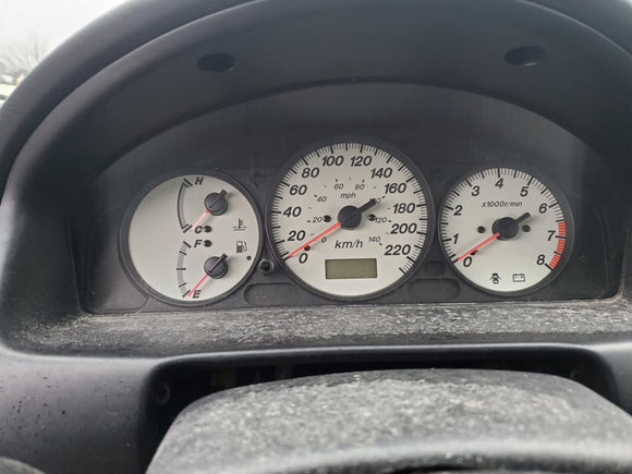 2001-2003 Mazda Protege Manual Instrument Cluster